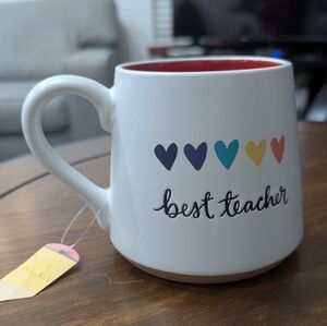 Dayna Lee Best Teacher Ceramic Mug